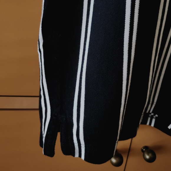 MANGO Striped cotton polo shirt - (XL) - Picture 8 of 11